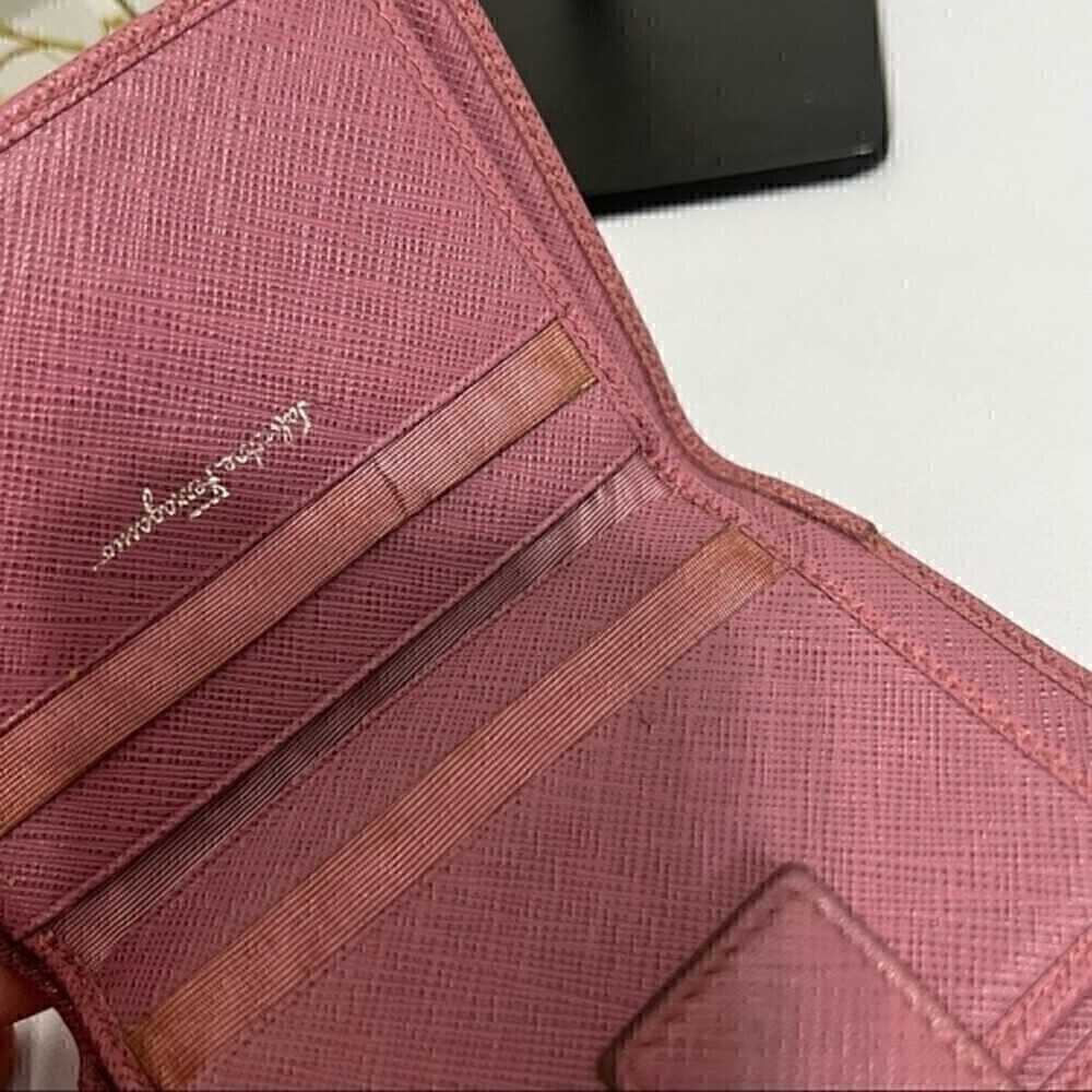 Salvatore Ferragamo Pink Short Wallet - Picture 7 of 13